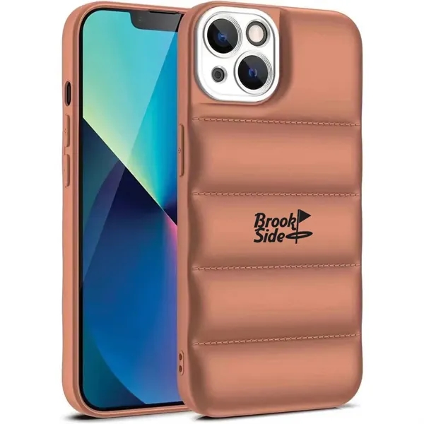 Puffer jacket inspired case for iPhones.... from ASI 39552 BEL Promo