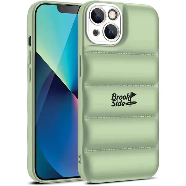 Puffer jacket inspired case for iPhones.... from ASI 39552 BEL Promo