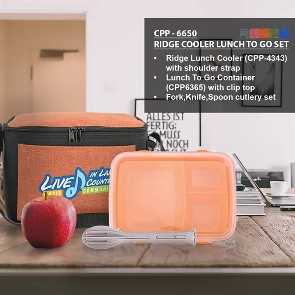 Ridge Cooler Lunch To Go Set... from ASI 30208 A P Specialties / AP Specialties