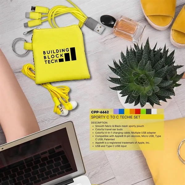 Sporty C to C Techie Set... from ASI 30208 A P Specialties / AP Specialties