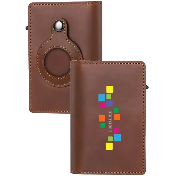 RFID blocking card wallet with Airtag pocket.... from ASI 39552 BEL Promo