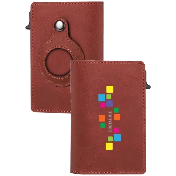 RFID blocking card wallet with Airtag pocket.... from ASI 39552 BEL Promo