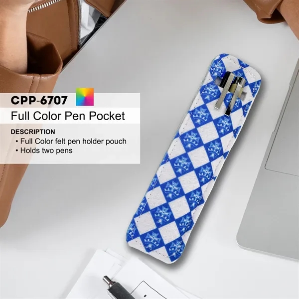 FULL COLOR PEN POCKET... from ASI 30208 A P Specialties / AP Specialties