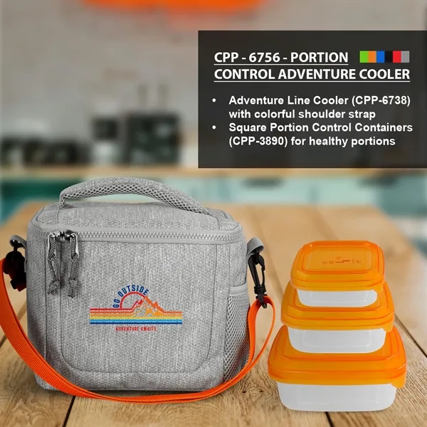 Portion Control Adventure Cooler... from ASI 30208 A P Specialties / AP Specialties
