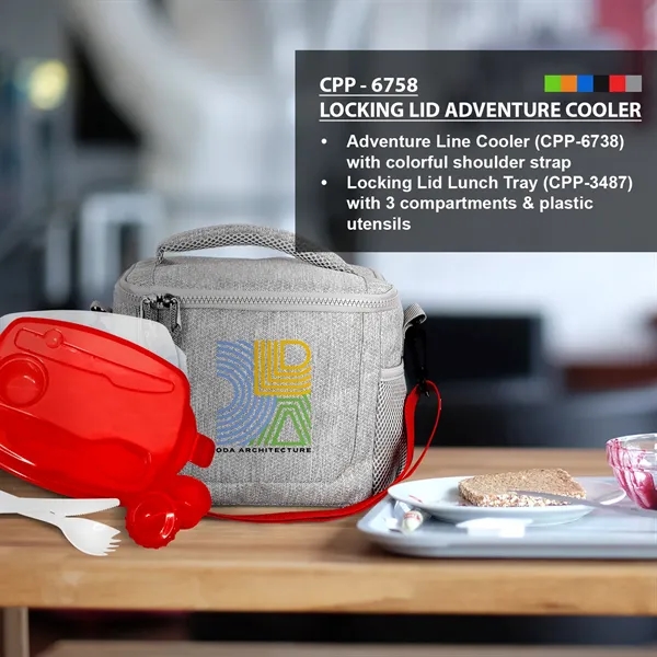 Locking Lid Adventure Cooler... from ASI 30208 A P Specialties / AP Specialties