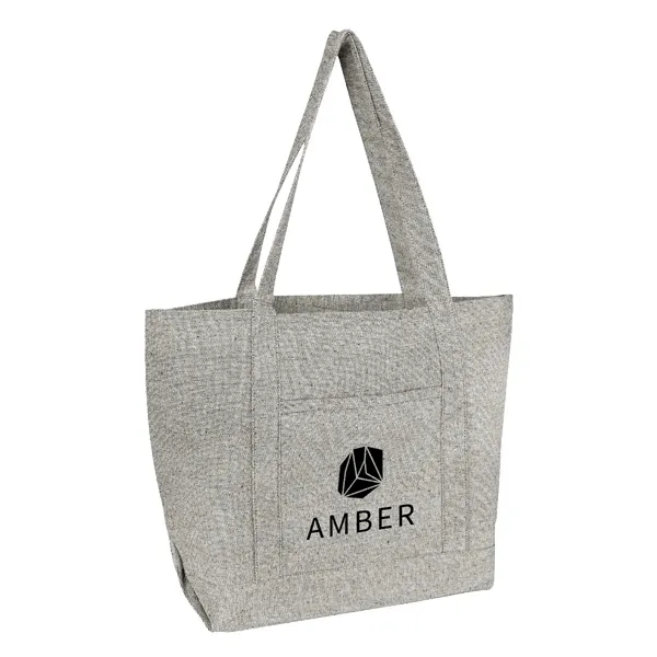 7" x 21" x 14" recycled cotton canvas tote bag with... from ASI 61125 Hit Promotional Products / Hit®