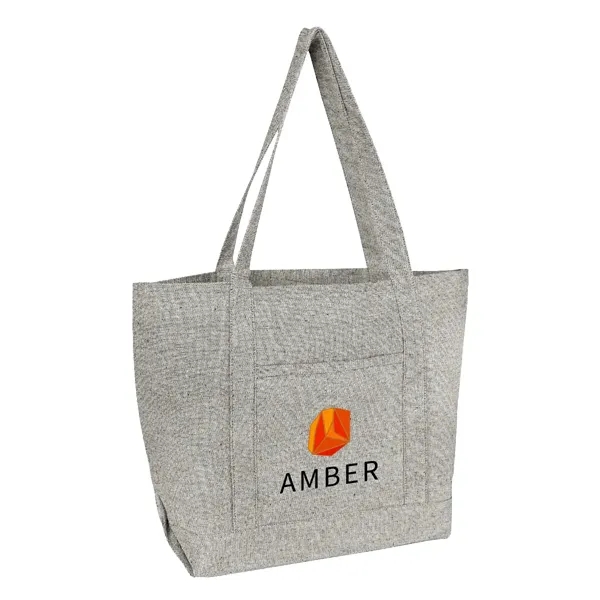 7" x 21" x 14" recycled cotton canvas tote bag with... from ASI 61125 Hit Promotional Products / Hit®