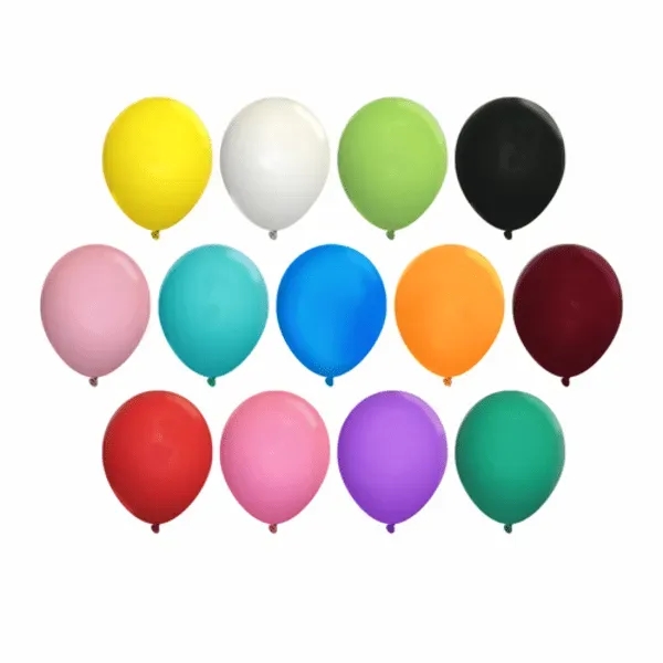 Standard 9" latex balloon that's helium quality, 100% biodegradable and customizable.... from ASI 55675 Galaxy Balloons Inc / Galactic Fun Time Line