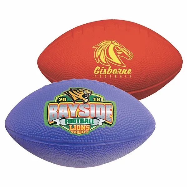 7" foam football with customization and multiple color options.... from ASI 55675 Galaxy Balloons Inc / Galactic Fun Time Line