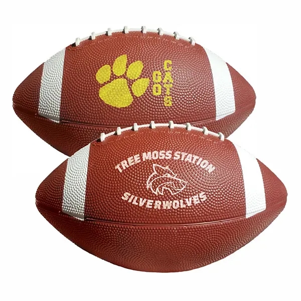 Customizable 10.5" small rubber football.... from ASI 55675 Galaxy Balloons Inc / Galactic Fun Time Line