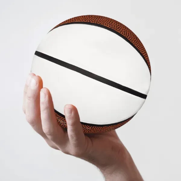 Mini signature synthetic leather basketball with white autograph panels.... from ASI 55675 Galaxy Balloons Inc / Galactic Fun Time Line