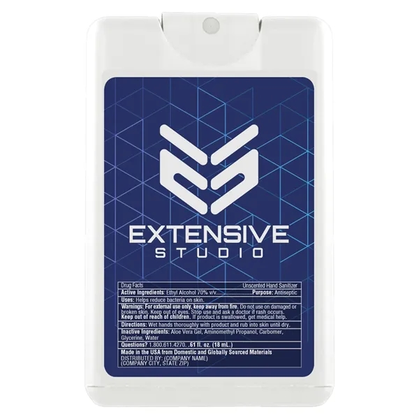 Our Pocket Friendly Sanitizer Spray that fits snugly in any bag... from ASI 62088 IDProductsource