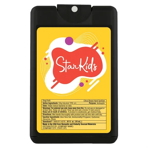 Our Pocket Friendly Sanitizer Spray that fits snugly in any bag... from ASI 62088 IDProductsource