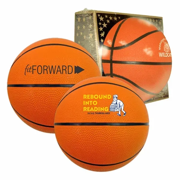 Full size rubber basketball measuring at 29 1/2" in circumference when... from ASI 55675 Galaxy Balloons Inc / Galactic Fun Time Line