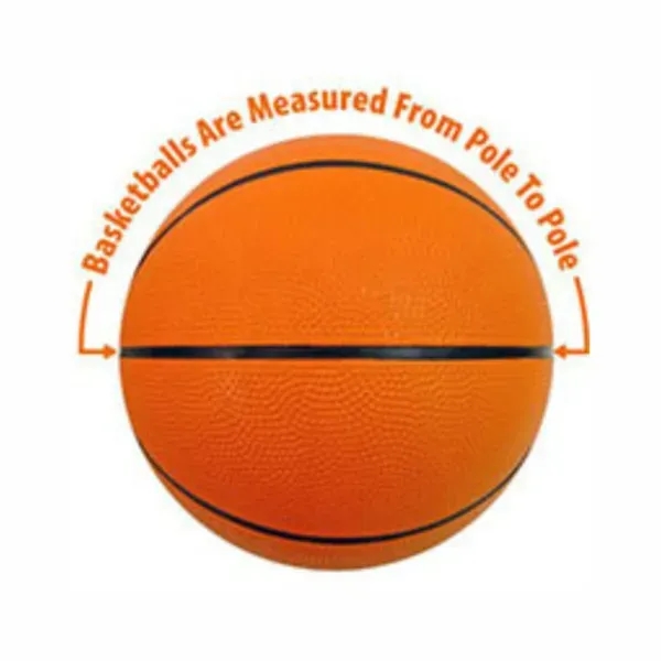 Full size rubber basketball measuring at 29 1/2" in circumference when... from ASI 55675 Galaxy Balloons Inc / Galactic Fun Time Line