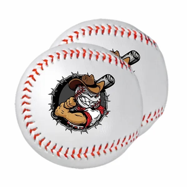 Synthetic leather rubber core baseball with customization.... from ASI 55675 Galaxy Balloons Inc / Galactic Fun Time Line