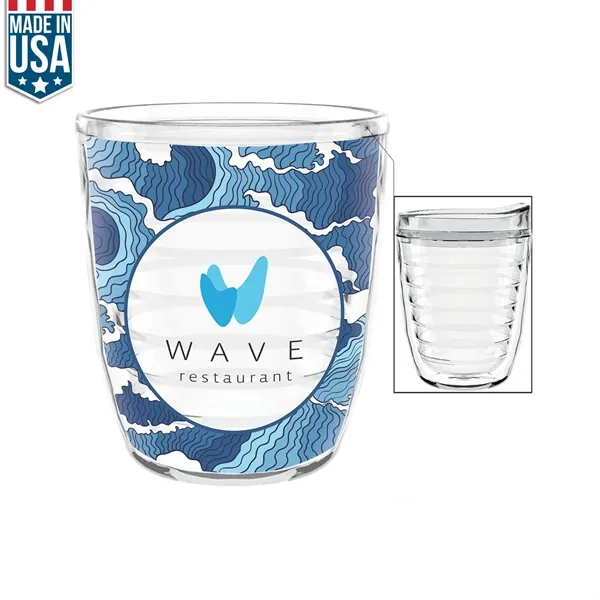 12-ounce tumbler with shatter resistance and double-wall insulation.... from ASI 57653 Gold Bond
