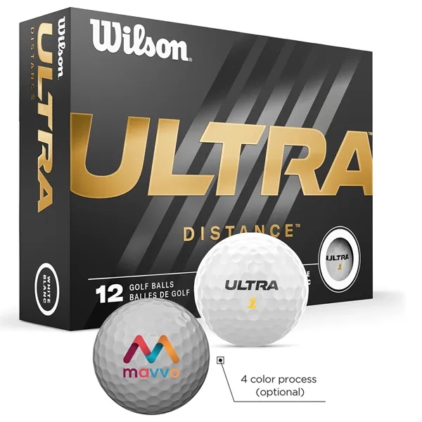 Golf balls with a titanium core and cut-proof ionomer cover.... from ASI 57653 Gold Bond