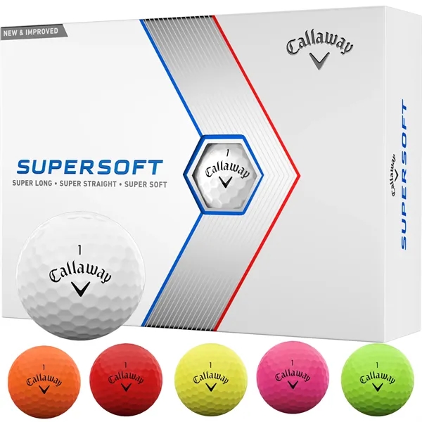 Golf balls with an assortment of colors.... from ASI 57653 Gold Bond