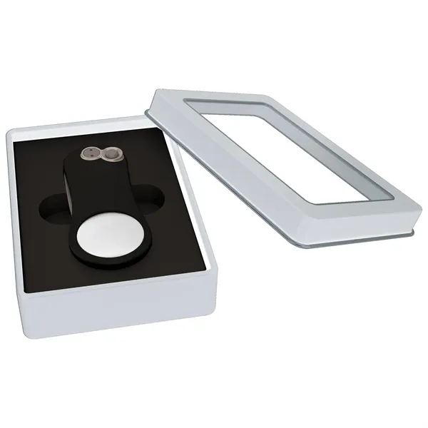 Divot tool with a window box and ball marker.... from ASI 57653 Gold Bond