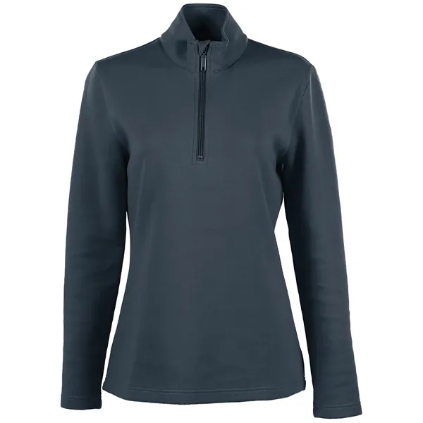 Women's fleece with a 1/4 zip, UV protection, and pill and... from ASI 57653 Gold Bond