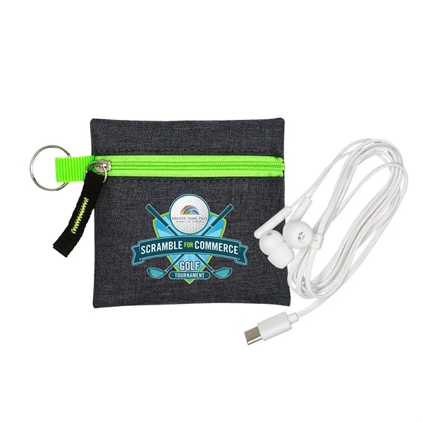 G Line Type C Ear Bud Pouch... from ASI 30208 A P Specialties / AP Specialties