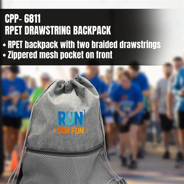 RECYCLED DRAWSTRING BACKPACK... from ASI 30208 A P Specialties / AP Specialties