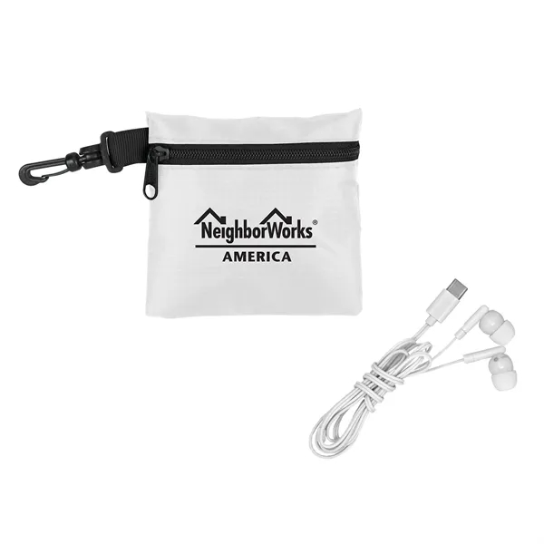 Trendy Type C Ear Bud Set... from ASI 30208 A P Specialties / AP Specialties