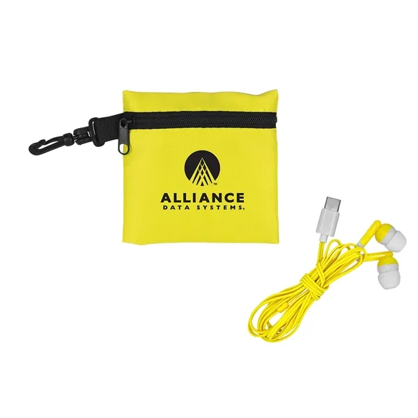 Trendy Type C Ear Bud Set... from ASI 30208 A P Specialties / AP Specialties