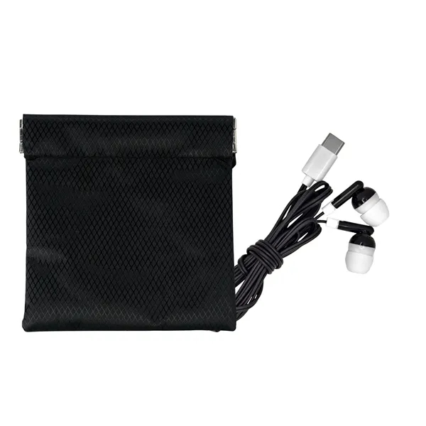 Colorful Type C Ear Bud Pop Up Pouch... from ASI 30208 A P Specialties / AP Specialties
