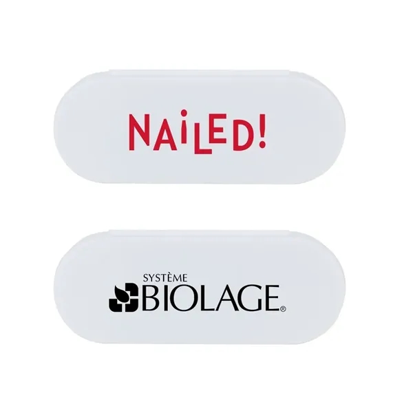 Manicure set with a nail file, clipper and cuticle pusher.... from ASI 88060 Snugz/USA Inc