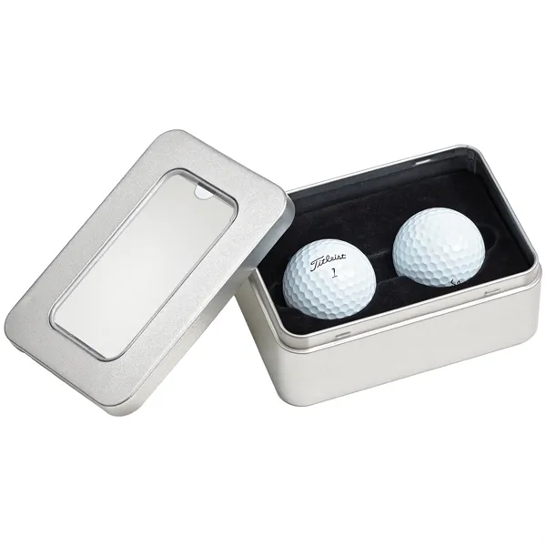 Golf tin with golf balls.... from ASI 57653 Gold Bond