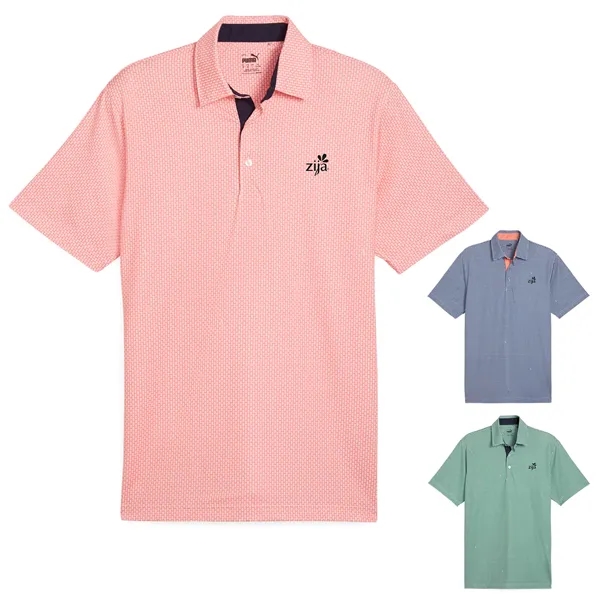 Men's polo with moisture-wicking performance and four-way stretch.... from ASI 57653 Gold Bond