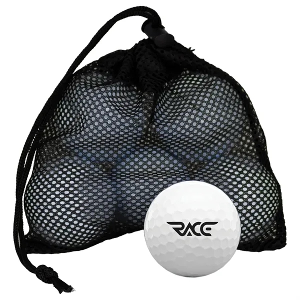 Golf set with golf balls and a mesh drawstring bag.... from ASI 57653 Gold Bond