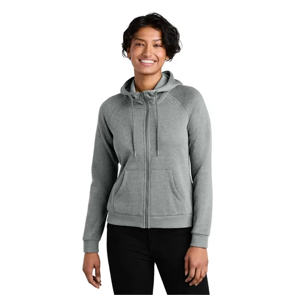 Allmade Women's Organic CVC Fleece Full-Zip Hoodie... from ASI 84863 SanMar