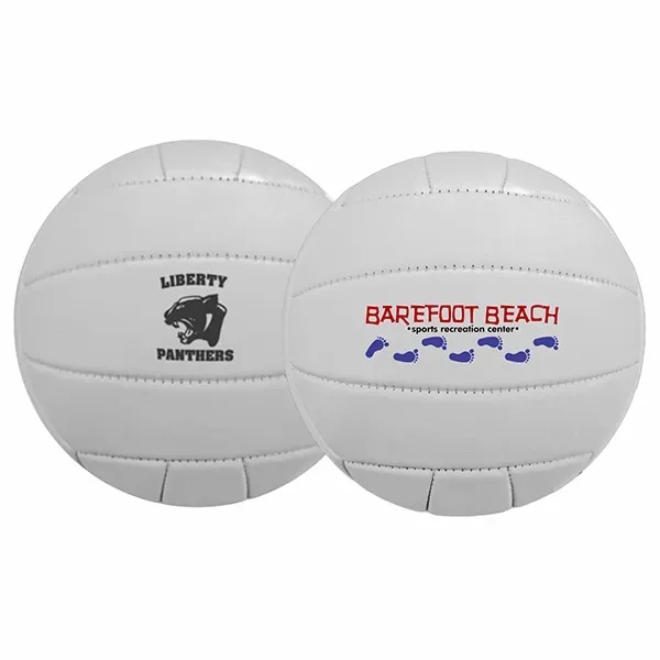 Mini synthetic leather volleyball that measures 17.5" in circumference with 18... from ASI 55675 Galaxy Balloons Inc / Galactic Fun Time Line