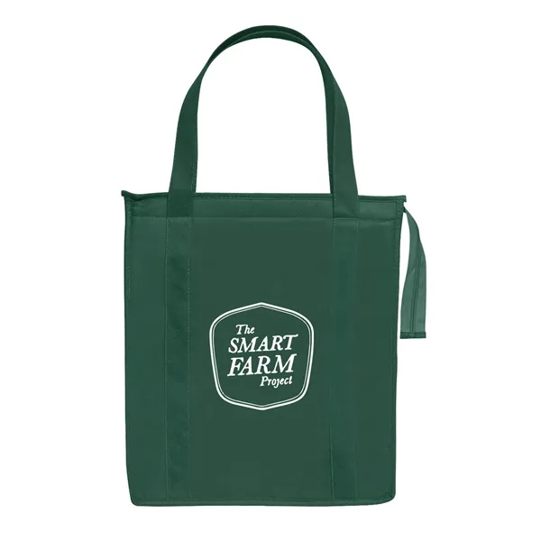 Non-woven reusable insulated tote bag made of 80 GSM.... from ASI 63549 Jornik Manufacturing Corp