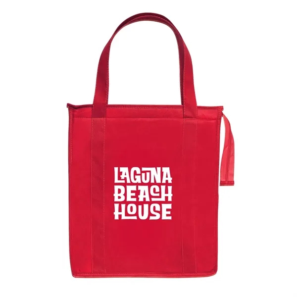 Non-woven reusable insulated tote bag made of 80 GSM.... from ASI 63549 Jornik Manufacturing Corp