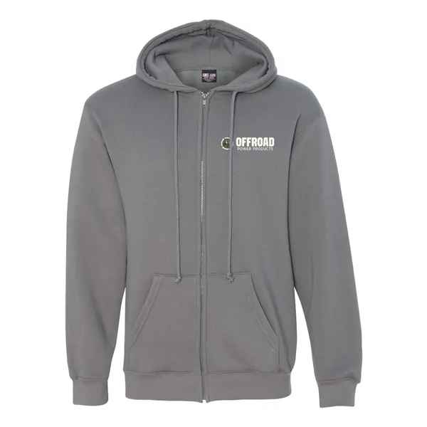 BAYSIDE USA-MADE FULL-ZIP HOODED SWEATSHIRT... from ASI 30208 A P Specialties / AP Specialties
