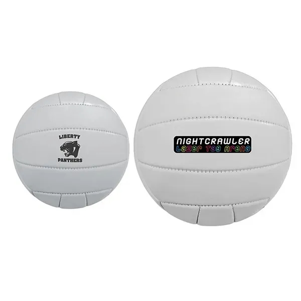 26" full size synthetic leather volleyball with18 panels and customization.... from ASI 55675 Galaxy Balloons Inc / Galactic Fun Time Line