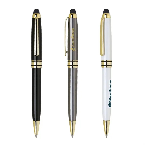 Metal Twist Action Ballpoint With Stylus... from ASI 31517 Admart Products / Admart Line