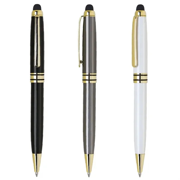 Metal Twist Action Ballpoint With Stylus... from ASI 31517 Admart Products / Admart Line