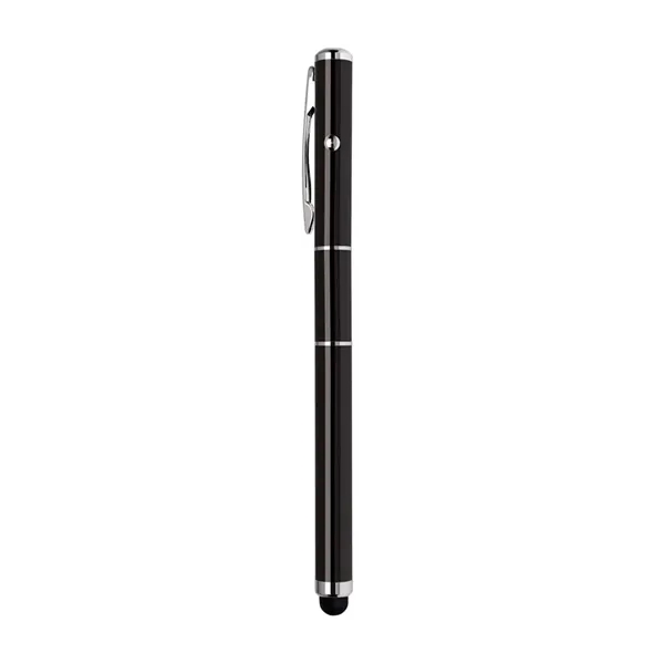 3-in-1 Laser Pointer Metal Cap Off Ballpoint Stylus Pen... from ASI 31517 Admart Products / Admart Line