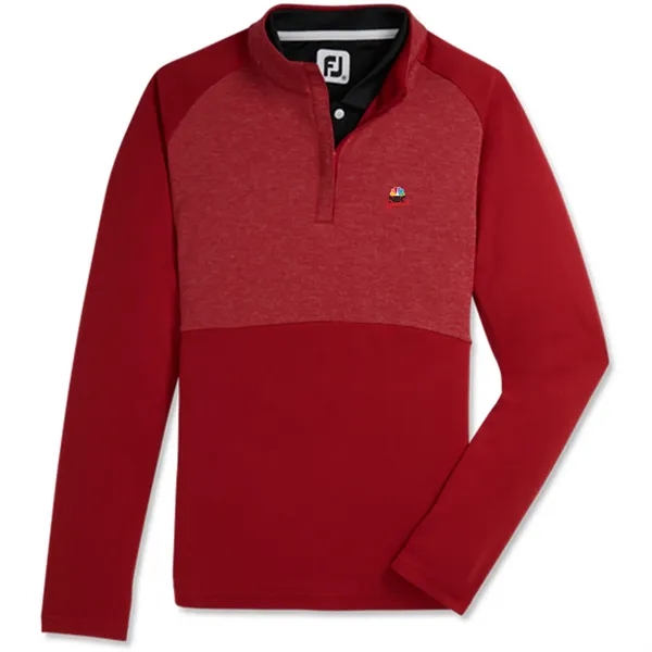 Women's quarter zip with four-way stretch and antimicrobial finish.... from ASI 57653 Gold Bond