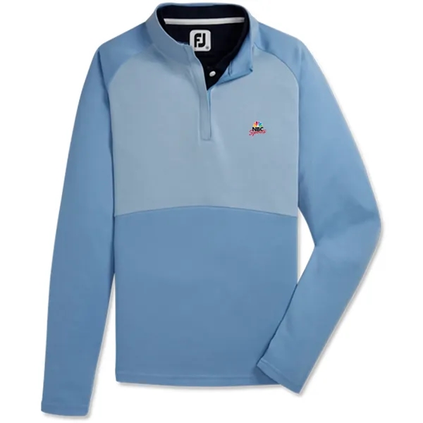 Women's quarter zip with four-way stretch and antimicrobial finish.... from ASI 57653 Gold Bond