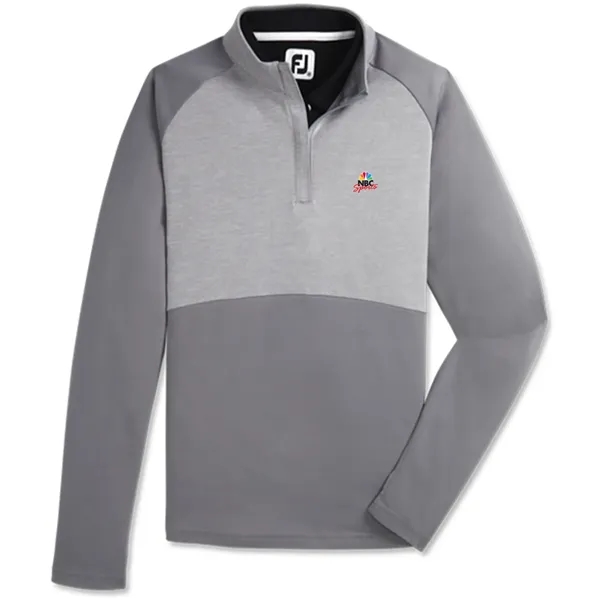 Women's quarter zip with four-way stretch and antimicrobial finish.... from ASI 57653 Gold Bond