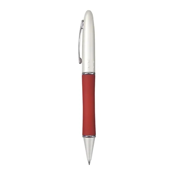 Twist action ballpoint pen with solid brass cap.... from ASI 31517 Admart Products / Admart Line