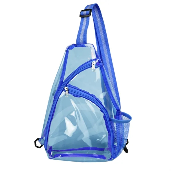 Clear Biodegradable Sling Bags with Polyester Straps.... from ASI 68190 Lungsal / Lungsal