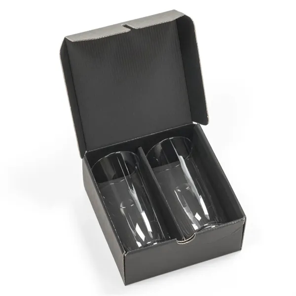 24% Lead crystal hiball glass and cooler.... from ASI 84592 St Regis Group