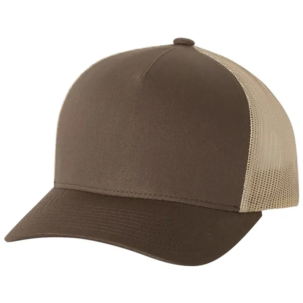 YUPOONG CLASSICS FIVE-PANEL RETRO TRUCKER CAP... from ASI 30208 A P Specialties / AP Specialties